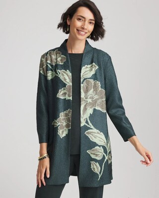 Travelers™ Collection Artisanal Crushed Reversible Jacket | Chico's